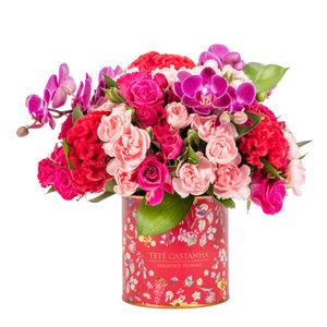 Arranjo Little Kew Garden - Pink