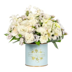 Arranjo em Lata - Tutto Bianco