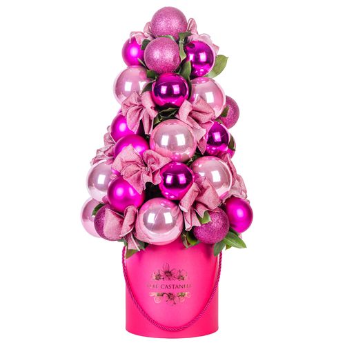 Christmas tree pink