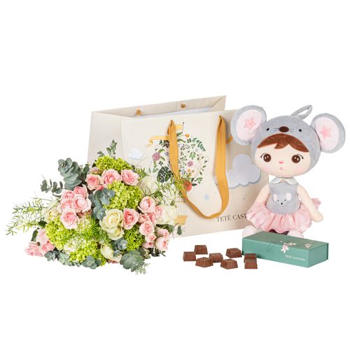 Arranjo Maternidade  Girl Candy