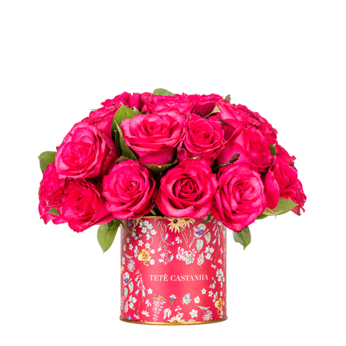 Arranjo em lata - Pink